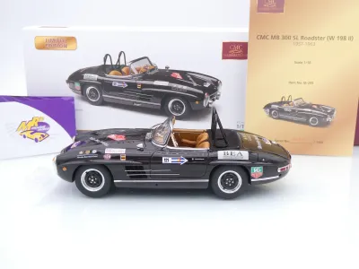 Preview: CMC M-295 # Mercedes-Benz 300 SL W198 Roadster " Rallye Ennstal Classic 2007 " 1:18
