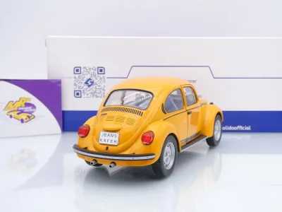 Preview: Solido S1800522 # Volkswagen VW Käfer 1303 Baujahr 1974 orange " Jeans " 1:18