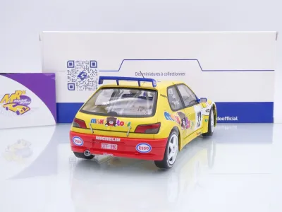 Preview: Solido S1808311 # Peugeot 306 Maxi #12 Rallye du Condroz 1997 " van der Wauwer - Vanderschueren " 1:18