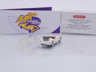 Preview: Wiking 0818 05 # MG MGA Roadster Baujahr 1955-62 " perlweiß " 1:87