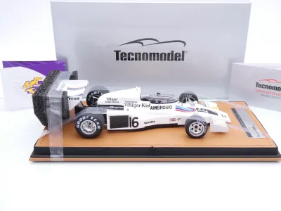 Preview: Tecnomodel TM18-415B # Shadow DN8 F1 #16 Japan GP 1977 " Riccardo Patrese " 1:18