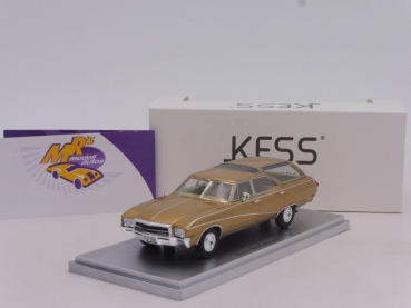 Kess 43052010 # Buick Sport Wagon Baujahr 1969 in " goldmetallic " 1:43