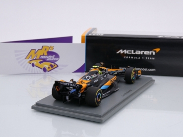 Preview: Spark S8573 # McLaren MCL60 F1 Nr.4 6th Australien GP 2023 " Lando Norris " 1:43