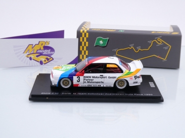 Preview: Spark SA226 # BMW E30 #3 2nd Macau Guia 1990 " Emanuele Pirro - Schnitzer " 1:43