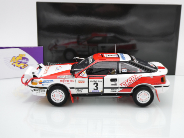 Preview: Kyosho 08961A # Toyota Celica GT-Four #3 Safari Rallye 1990 " Waldegard - Gallagher " 1:18