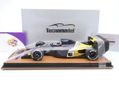 Preview: Tecnomodel TMD18-471A # Minardi M191 F1 #24 Belgien GP 1991 " Gianni Morbidelli " 1:18