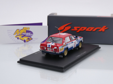 Preview: Spark S7771 # Datsun Violet GT Nr.7 Winner Safari Rallye 1981 " S. Mehta " 1:43