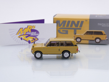 Preview: TSM MINI GT MGT00495-L # Land Range Rover LHD Baujahr 1971 " goldbeige (Bahama Gold) " 1:64