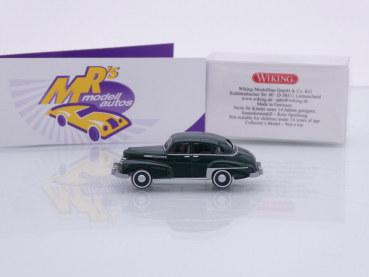 Preview: Wiking 0110 48 # Opel Kapitän Limousine Baujahr 1951-53 " dunkelgrün " 1:87