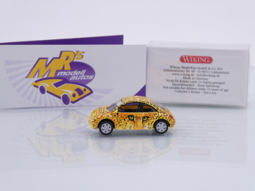 Preview: Wiking 0035 14 # VW New Beetle Baujahr 1998-2010 " Safari Leopard " 1:87