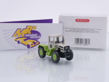 Preview: Wiking 0385 96 # Mercedes-Benz Trac Traktor Baujahr 1975-80 " grau-grün " 1:87