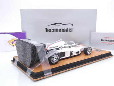 Preview: Tecnomodel TM18-415A # Shadow DN8 F1 #16 Schweden GP 1977 " Jackie Oliver " 1:18