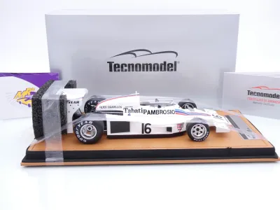 Preview: Tecnomodel TM18-415A # Shadow DN8 F1 #16 Schweden GP 1977 " Jackie Oliver " 1:18