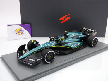 Spark 18S890 # Aston Martin AMR23 F1 #14 3rd Bahrain GP 2023 " Fernando Alonso " 1:18