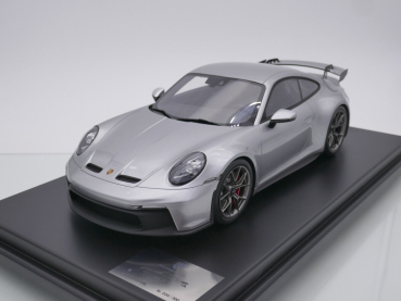 Spark WAP0231490M002 # Porsche 911 (992) GT3 Baujahr 2021 " silbermetallic " 1:12
