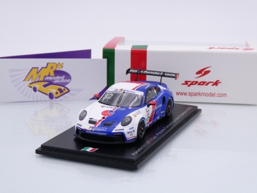 Spark SI024 # Porsche 911 GT3 Porsche Carrera Cup Champion 2022 " Quaresmini " 1:43
