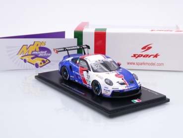 Preview: Spark SI024 # Porsche 911 GT3 Porsche Carrera Cup Champion 2022 " Quaresmini " 1:43