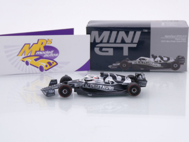 Preview: TSM Mini GT MGT00539-L # Alpha Tauri AT03 Nr.10 Abu Dhabi GP 2022 " Gasly " 1:64