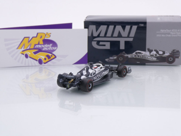 Preview: TSM Mini GT MGT00539-L # Alpha Tauri AT03 Nr.10 Abu Dhabi GP 2022 " Gasly " 1:64