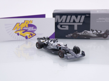 Preview: TSM Mini GT MGT00539-L # Alpha Tauri AT03 Nr.10 Abu Dhabi GP 2022 " Gasly " 1:64