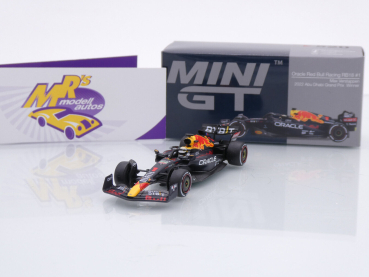 TSM Mini GT MGT00520-L # Red Bull RB18 Win Abu Dhabi GP 2022 " Verstappen " 1:64