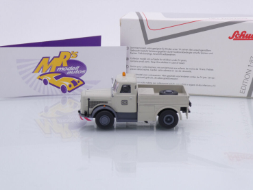 Preview: Schuco 26684 # Kaelble KV 632 Zugmaschine hellgrau " DB - Bundesbahn " 1:87