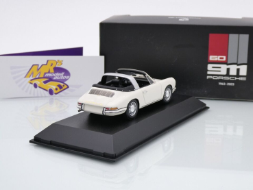 Preview: Spark WAP0209230RTRG # Porsche 911 Targa Typ F Baujahr 1965 " elfenbein " 1:43