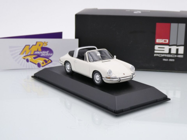 Preview: Spark WAP0209230RTRG # Porsche 911 Targa Typ F Baujahr 1965 " elfenbein " 1:43