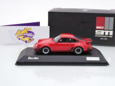 Preview: Spark WAP0201620RTRB # Porsche 911 Turbo 3.0 Baujahr 1975 " indischrot " 1:43