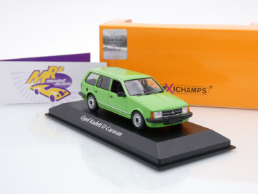 Maxichamps 940044111 # Opel Kadett D Caravan Baujahr 1979 " giftgrün " 1:43