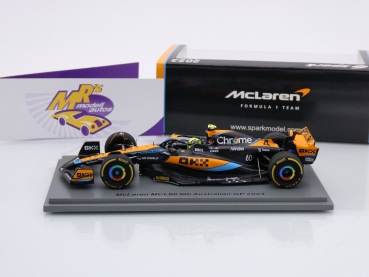 Preview: Spark S8573 # McLaren MCL60 F1 Nr.4 6th Australien GP 2023 " Lando Norris " 1:43