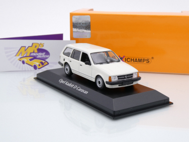 Maxichamps 940044110 # Opel Kadett D Caravan Baujahr 1979 " cremeweiß " 1:43