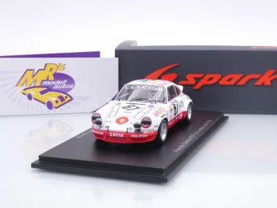 Spark S9797 # Porsche 911 Carrera RSR 2.8 #67 24h Le Mans 1974 " Team Porsche Club Romand " 1:43