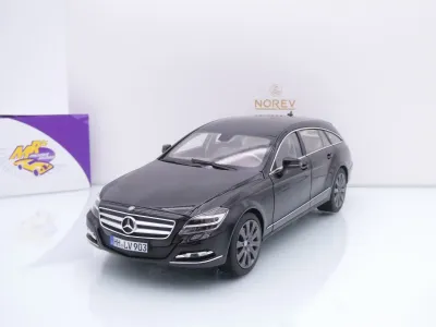Norev 183944 # Mercedes-Benz CLS X218 Shooting Brake Baujahr 2011 " schwarzmetallic " 1:18