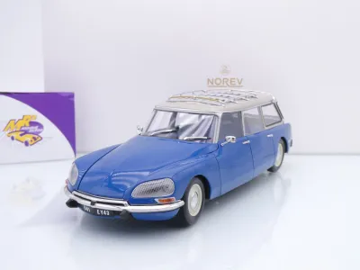 Norev 181772 # Citroen Break 21 Baujahr 1970 " dunkelblau ( Danube Blue ) " 1:18