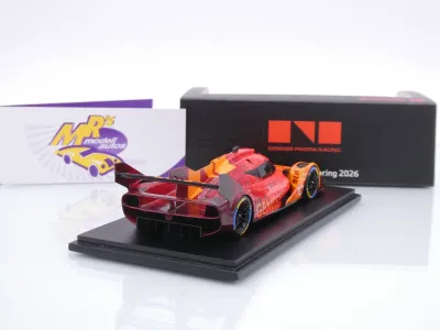 Preview: Spark SP725 # Genesis GMR-001 LMDh Hypercar #10 Präsentation 2025 " Team Genesis Magma Racing " 1:43