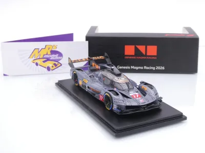 Preview: Spark SP838 # Genesis GMR-001 LMDh Hypercar #17 Präsentation 2026 " Team Genesis Magma Racing " 1:43