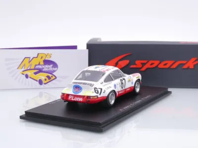 Preview: Spark S9797 # Porsche 911 Carrera RSR 2.8 #67 24h Le Mans 1974 " Team Porsche Club Romand " 1:43
