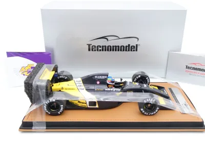 Preview: Tecnomodel TMD18-471A # Minardi M191 F1 #24 Belgien GP 1991 " Gianni Morbidelli " 1:18