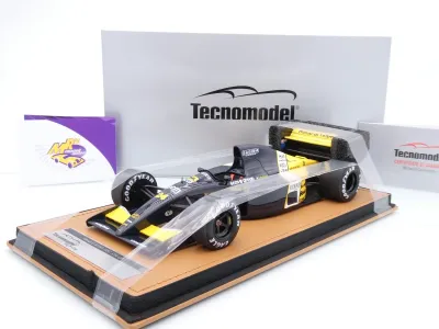 Tecnomodel TM18-373A # Minardi M191 F1 #24 Belgien GP 1991 " Gianni Morbidelli " 1:18