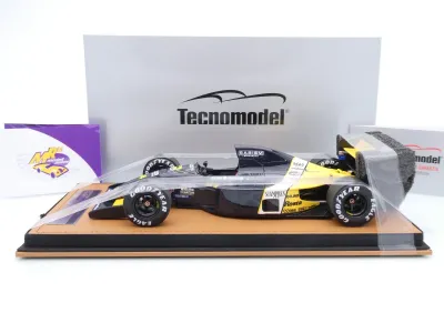 Preview: Tecnomodel TM18-373A # Minardi M191 F1 #24 Belgien GP 1991 " Gianni Morbidelli " 1:18