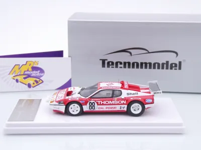 Preview: Tecnomodel TM43-64A # Ferrari 512BB #88 24h Le Mans 1978 " Pozzi Thompson " 1:43