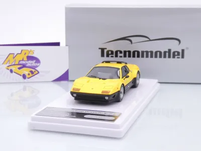 Tecnomodel TM43-64D # Ferrari 512BB Corsa Clienti Baujahr 1978 " Giallo Modena " 1:43