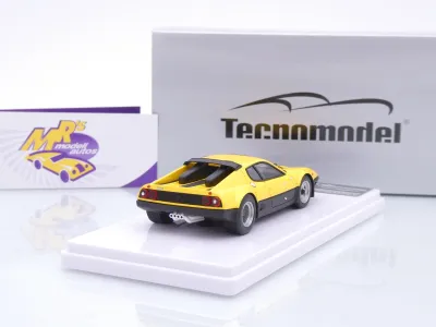 Preview: Tecnomodel TM43-64D # Ferrari 512BB Corsa Clienti Baujahr 1978 " Giallo Modena " 1:43
