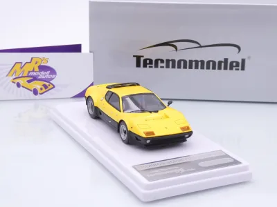 Preview: Tecnomodel TM43-64D # Ferrari 512BB Corsa Clienti Baujahr 1978 " Giallo Modena " 1:43
