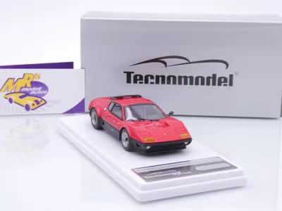 Preview: Tecnomodel TM43-64E # Ferrari 512BB Corsa Clienti Baujahr 1978 " Rosso Corsa " 1:43