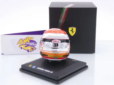 Preview: Look Smart LSHEL025 # Helm Formel 1 Ferrari " Charles Leclerc - Japan GP 2024 " 1:5