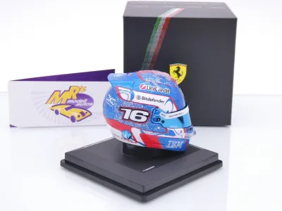 Preview: Look Smart LSHEL024 # Helm Formel 1 Ferrari " Charles Leclerc - Singapur GP 2025 " 1:5