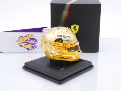 Preview: Look Smart LSHEL023 # Helm Formel 1 Ferrari " Lewis Hamilton - Singapur GP 2025 " 1:5