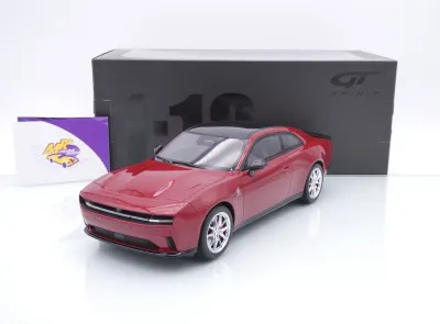 GT Spirit GT585 # Dodge Charger Daytona SCAT/PACK Redeye Baujahr 2025 " dunkelrotmetallic " 1:18